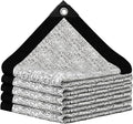 Shade Cloth-80% Aluminum Sunblock Neting,Durable Mesh Tarp with Grommets,Shade Cloth for Garden,Car, Outdoor Pergola,Greenhouse,Chicken Coop and Dog Kennel(Silver)