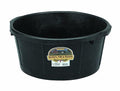 Little Giant® Heavy Duty Rubber Tub | Durable Rubber Feed Pan | Indoor & Outdoor Feed Bucket | 6.5 Gallons