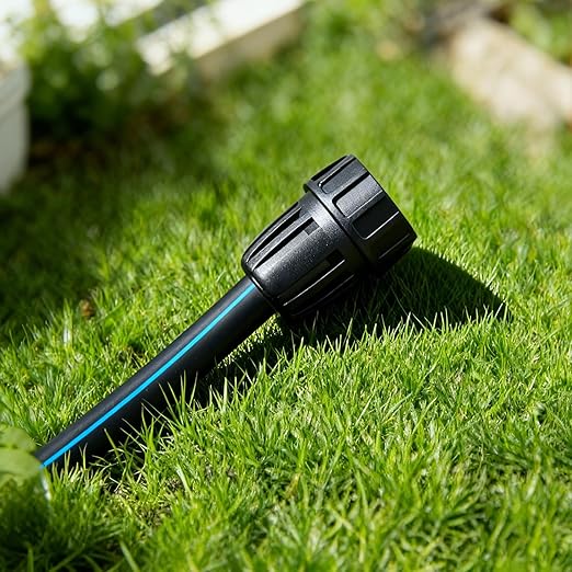 4 Pack 3/4" Garden Hose To 1/2" Irrigation Tubing Adapter, 1/2 Inch Drip Irrigation Tubing To Faucet Garden Hose Adapter 3/4 Inch FHT To 1/2 Inch Supply Line Adapter Fittings