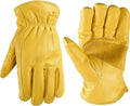 Wells Lamont Insulated Leather Work Gloves for Men- Full Grain Cowhide- 3M Thinsulate Insulation, Fleece Lined - Ergonomic Fit- Ideal for Construction- Durable Winter Protection- XXX-Large,1108XXX