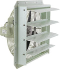 iLiving 16-Inch Corrosion Resistance Shutter Exhaust Fan, Single Speed