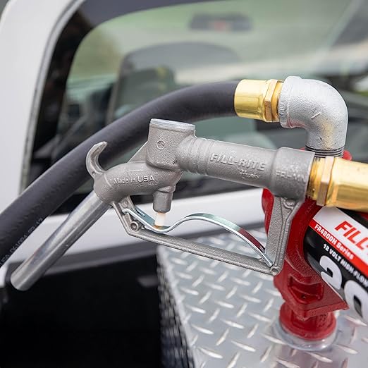 Fill-Rite FRHMN100S 1" Up to 40 GPM (150 LPM) Manual Nozzle with Hook
