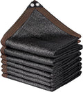 winemana Black Shade Cloth 40%, 30x50 FT Mesh Tarp - Garden Shade for Greenhouse, Patio, Vegetables, Plants Cover and Chicken Coops, Sun Shade Net for Outdoor Protection with Reinforced Grommets