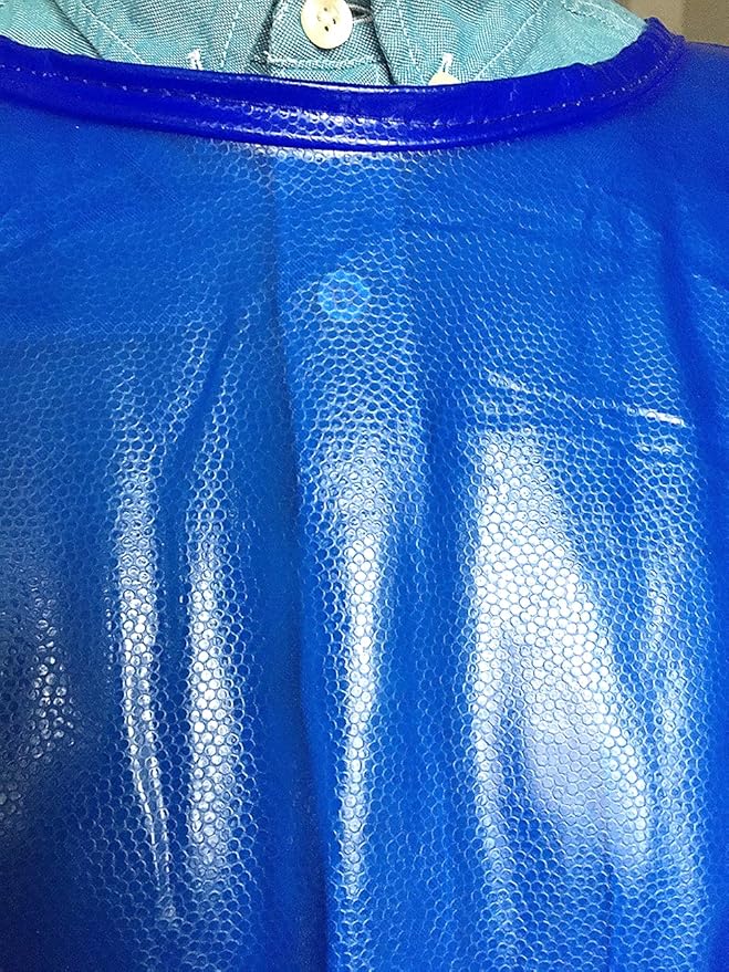 SUJAN Apron with Sleeves Splash Suit Waterproof Smock Chemical Resistant Safety Aprons Coverall