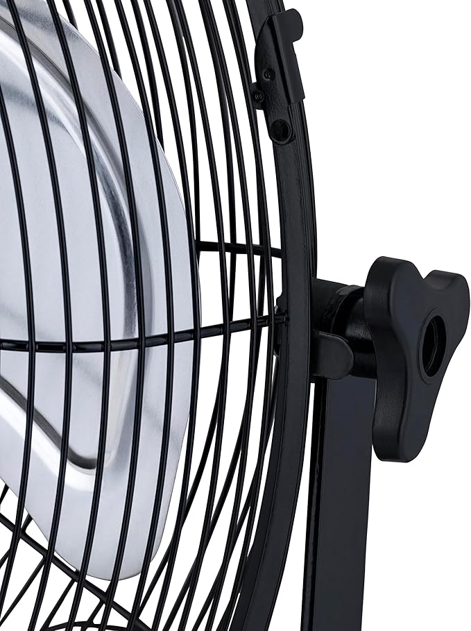 NewAir 20" High Velocity Outdoor Fan, Heavy Duty Waterproof 2-in-1 Floor Stand or Wall Mount Fan, Adjustable Tilt and 3 Speeds up to 4650 CFM | Wall Fan or Garage Fan for Indoor, Patio, Gym or Porch