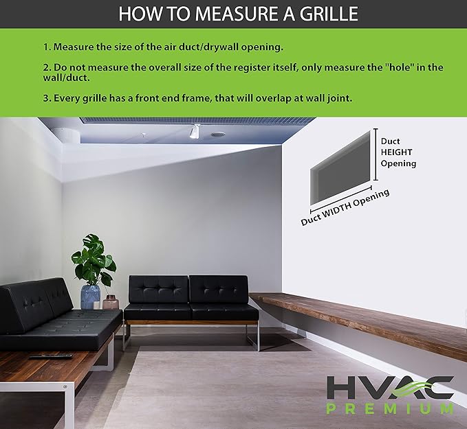10"w X 10"h Adjustable AIR Supply Diffuser - HVAC Vent Cover Sidewall or Ceiling - Grille Register - High Airflow - White [Outer Dimensions: 11.75"w X 11.75"h]