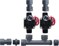 Hunter PGV101-MM 2 Zone Dura Manifold Valve Kit with Flow Control - Slip PGV101G (2 zone)