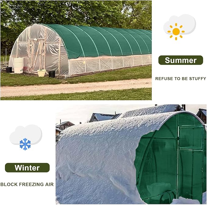 LOVE STORY 6x12FT 40% Dark Green Shade Cloth Sun Shade Net with Grommets Sunblock Net Mesh Tarp for Garden,Plants Cover,Greenhouse and Patio