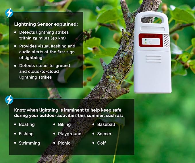 AcuRite Iris Wireless Home Weather Station, Indoor/Outdoor Temperature, Humidity, Wind Speed, Wind Direction, Rain Gauge, Lightning Detection
