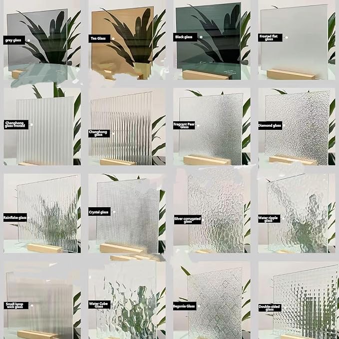 33x30 Adjustable Ventilation Windows,360Degree Rotation, Bathroom - izable Size - Black