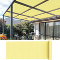 ECOOPTS 6'x149' Sun Shade Roll, Sun Shade UV Blockage Cover for Outdoor Backyard Patio Pergola Greenhouse Plants (Light Yellow)