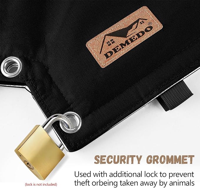 Backflow Cover, Backflow Preventers Protection, Pressure Vacuum Breaker Cover for Winter, Insulated Cover Pouch for Irrigation Backflow Valve, Sprinkler Valves Cover in Snow or Sun Exposure – Black