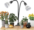 GooingTop Grow Light,24W (160Watts Equiv) 5000K White Full Spectrum LED Growing Lamp Clip on Desk for Indoor Plants,Bulbs Replaceable & Non-dimmable