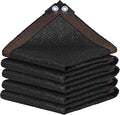 winemana Black Shade Cloth 70%, 8x10 FT Mesh Tarp - Garden Shade for Greenhouse, Patio, Vegetables, Plants Cover and Chicken Coops, Sun Shade Net for Outdoor Protection with Reinforced Grommets