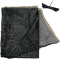 BeGrit 50% Shade Cloth Plant Cover Sunblock Sun Shade Net Sun Mesh with Ties for Garden Flower Plants 6.6ft x16.6ft