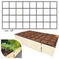 Garden Grid Watering System, 4x8 | Garden Irrigation System for Garden Beds | Pre-Assembled, Waters Every Plant, 2-Min Setup, USA-Made, Lasts 5–10x Longer Than Drip Irrigation | Standard, 44"x88"