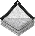 vensovo 40% Aluminum Shade Cloth - Reflective Aluminium Shade Netting Sun Shade Cover with Grommets for Cars, Dogs, Outdoor, RV, Patio (6x24FT)