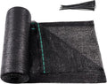 Amagenix 50% Eyelets Shade Cloth Roll 6' x 100 FT Cuttable Sun Shade Mesh Tarp UV Resistant Screen Cover for Garden, Patio, Greenhouse, Canopy, Kennel, Plant, Black