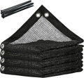 Amgo 30% Black Shade Cloth Custom Size 5FT x 32FT Mesh Tarp, UV Resistant Netting with HDPE Material and Upgrade Grommets for Plant Cover, Greenhouse, Chicken Coop, Barn, Kennel, Garden.