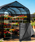 e.share Sun Shade Cloth, 40%-50% Sun Block Mesh Net, 10FT x 50FT Breathable Black Screen for Garden Greenhouse Patio Plants Vegetables Flowers