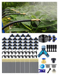 Drip Irrigation System,Automatic Garden Watering System, 360 Degree Adjustable Garden Sprinkler, High Output Mist Spray Nozzle for Potted Plants, Easy Connect & Rotating Head, Customizable Water Flow