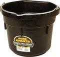 Little Giant Flat Rubber Bucket Rubber Flat Back Bucket (12 Quart) (Item No. DF12FB)