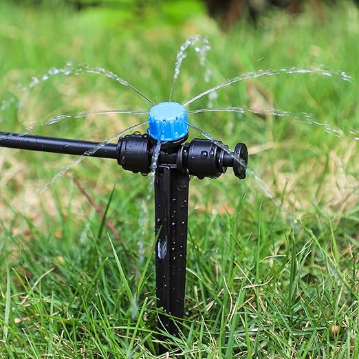 Bonviee 1/4 Inch Hose End Plugs, 50 Pack – End Closures for 1/4" Push-to-Connect Drip Irrigation Fittings in Lawn, Garden, Greenhouse