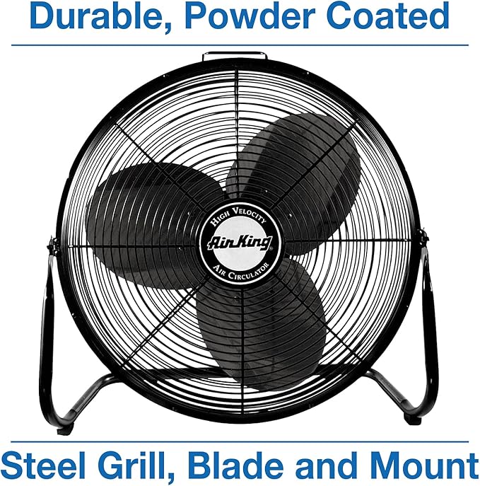 Air King 9218 18-Inch Pivoting Floor Fan