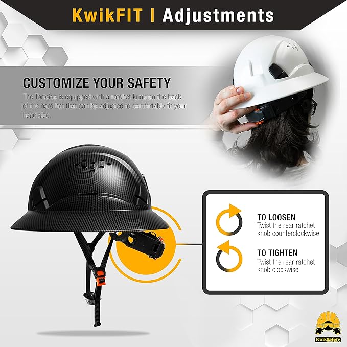 KwikSafety - Charlotte, NC - Hard Hats [Full Brim, Cap Style, Climbing Style] Type 1, Class C ANSI OSHA