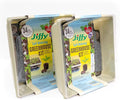 Jiffy Seed Starter Tray Kit - Self-Watering, High Germination Rate, Seedling Tray - 2 Pack, Peat/Plastic
