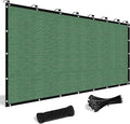Shade&Beyond Customized Size 4' X 13' Shade Cloth with Grommets, 90% UV Protection UV Protection Mesh Tarp Sun Screens for Patio GN04, Green