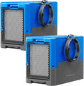 190Pints High Efficiency Commercial Dehumidifier for Basements-6000 Sq Industrial Grade Dehumidifiers with Pump & Drain Hose for Crawl Spaces Water Damage Restoration-Auto Defrost, Memory Starting-2PC