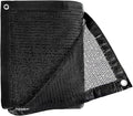 Cliselda 30% Black Shade Cloth for Garden, 10 x 50ft UV Resistant Mesh Tarp with Grommets, Durable Sun Shade Netting Sunblock Fabric Plants Cover for Greenhouse, Vegetables and Patio