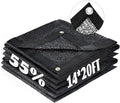 LOVE STORY 14x20FT 55% Black Shade Cloth Sun Shade Net with Grommets Sunblock Net Mesh Tarp for Garden,Plants Cover,Greenhouse and Patio