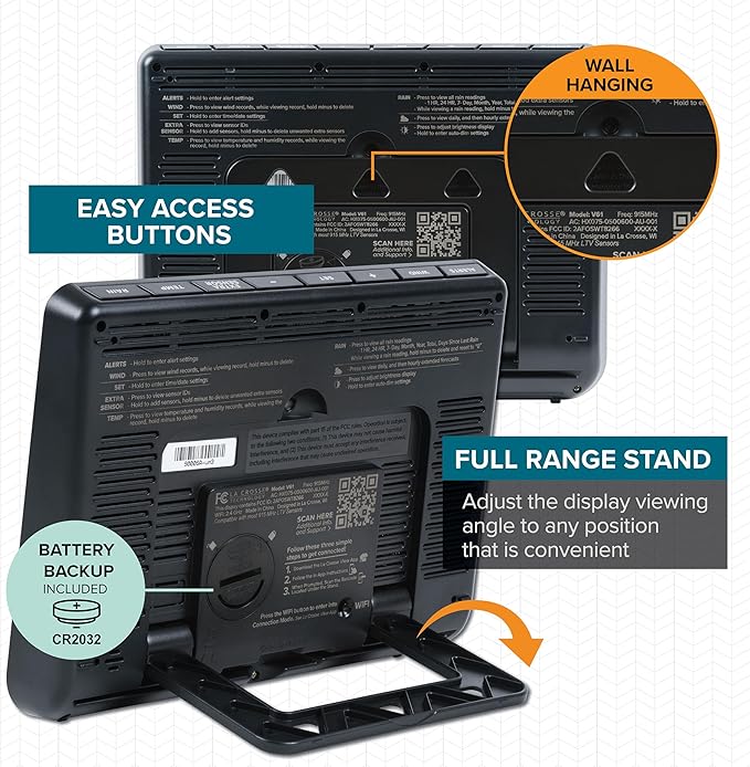 La Crosse Technology 328-69357-INT Wi-Fi Professional Weather Station