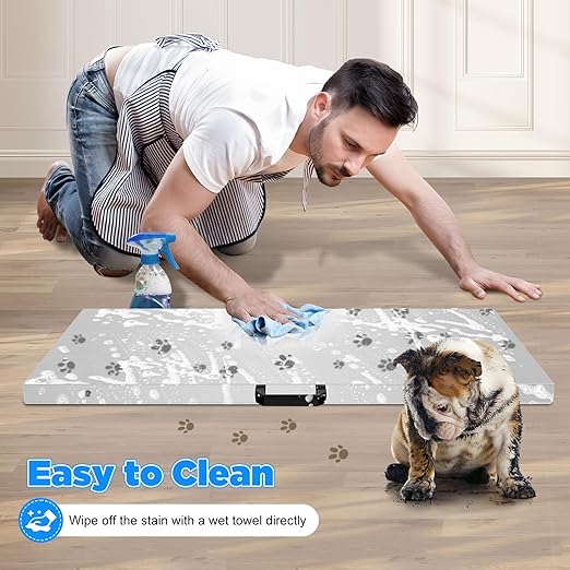 Postal Digital Livestock Scale, 1102lbs 201 Stainless Steel Digital Pet Scale Platform Heavy Duty Livestock Scale Kit for Pet Cat Dog Cattle(40.9" L x 20.5" W)