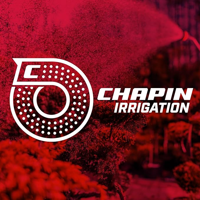 Chapin International 41002: Single Zone Water Timer with Digital Display, Water-Resistant Construction, Set Frequency, Duration and Time Delay, 1-Pack, Red/Black