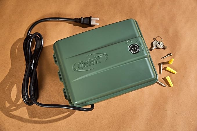 Orbit 57899 9-Station Outdoor Swing Panel Sprinkler System Timer