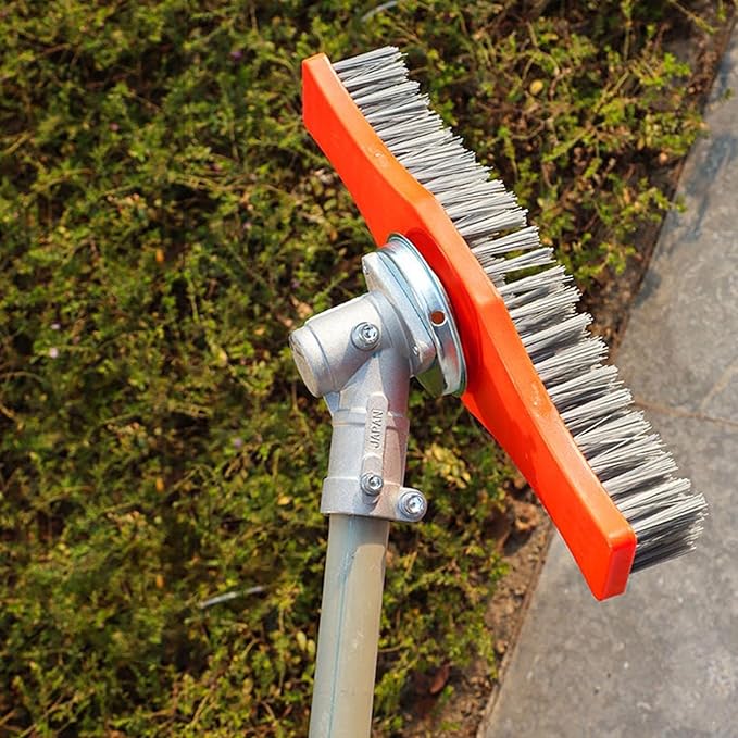 Lawn Mower Cleaning Brush - Garden Scrubber Tool, Deck Cleaning Brush | Heavy Duty Outdoor Scrubbing Tool Dirt Removal Maintenance Equipment for Garden Yard Floor Patio Farm Indoor Tile