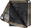 50% Shade Cloth, 6.5x10FT Sun Shade Cover Net Mesh Tarp with Grommets for Greenhouse, Plant, Garden, Patio, Pergola, Sun Shade Canopy Black