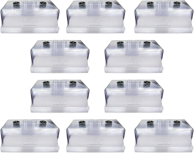 7 Inch Clone Dome - 100 Pack Humidity Vented Domes – Plant Growing Propagation Dome for Seedling, Germination, Soil & Hydroponic Horticulture