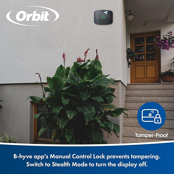 Orbit 57985 B-hyve XR 8-Zone Smart Indoor/Outdoor Sprinkler Controller (Pack of 2)
