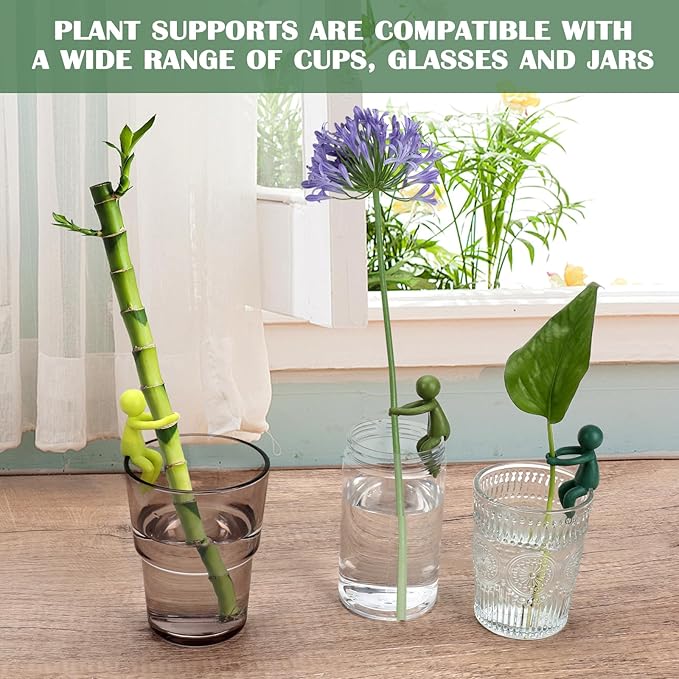 Plant Propagation Friends, Plant Cutting Holder Plant Support for Sprouts, Stems and Shoots, Cute Plant Propagation Buddy Plant Supporters for a Plant Propagation Station or an Indoor Garden