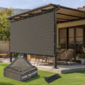 90% Sun Shade Cloth, Kesfitt 10x10FT Garden Shade Cover with Reinforced Grommets, Mesh Tarp Sun Privacy Screen for Greenhouse, Plant, Pergola, and Backyard Patio Sunshade