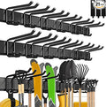 klasit Garage Wall Organizer,21Pack Carries 1200 lbs,Garden Tool Organizer 99in With Large Storage Space,Easy Assembly, Sturdy Design,for Efficient Tool Storage Garage Organization
