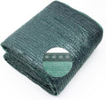 Cool Area 70% 6.5x10ft Sunblock Shade Cloth Cover Mesh UV Resistant Net for Garden Flower Plant Greenhouse, Dark Green