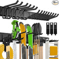 klasit Garage Wall Organizer,15Pack Carries 675 lbs,Garden Tool Organizer 48in With Large Storage Space,Easy Assembly, Sturdy Design,for Efficient Tool Storage Garage Organization | Carries 675 lbs, Easy Assembly, Sturdy Design, Garage Organization