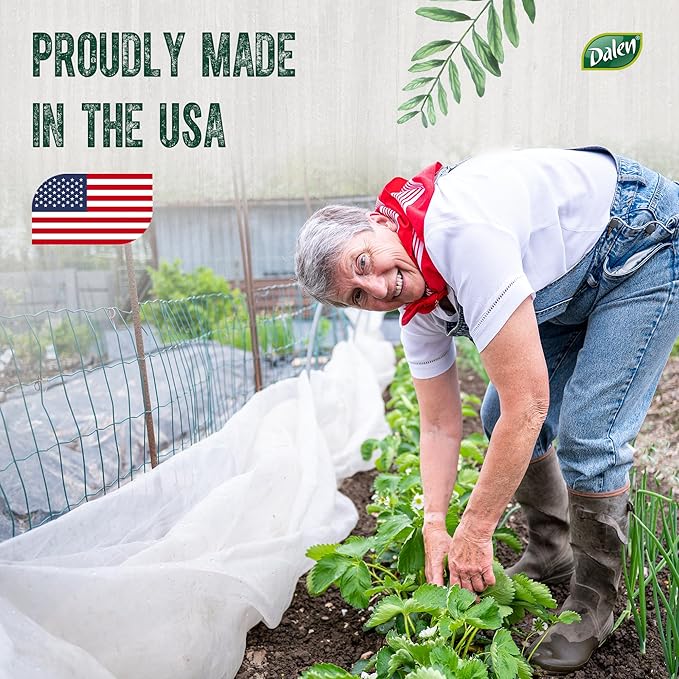 Dalen Scorch Guard - Protect Your Plants from Direct Sunlight - Full Spectrum White Light Refraction Shade Cloth - 10’ x 15’