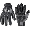 HANDLANDY Winter Water Resistant Work Gloves for Men, Insulated Heavy Duty Impact Glove for Cold Weather (Black-insulated, 2X-Large)