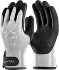 Tarantula 100% Waterproof Winter Work Gloves for Men&Women,Thermal Insulated Freezer Gloves for Cold Weather, Super Grip Palm